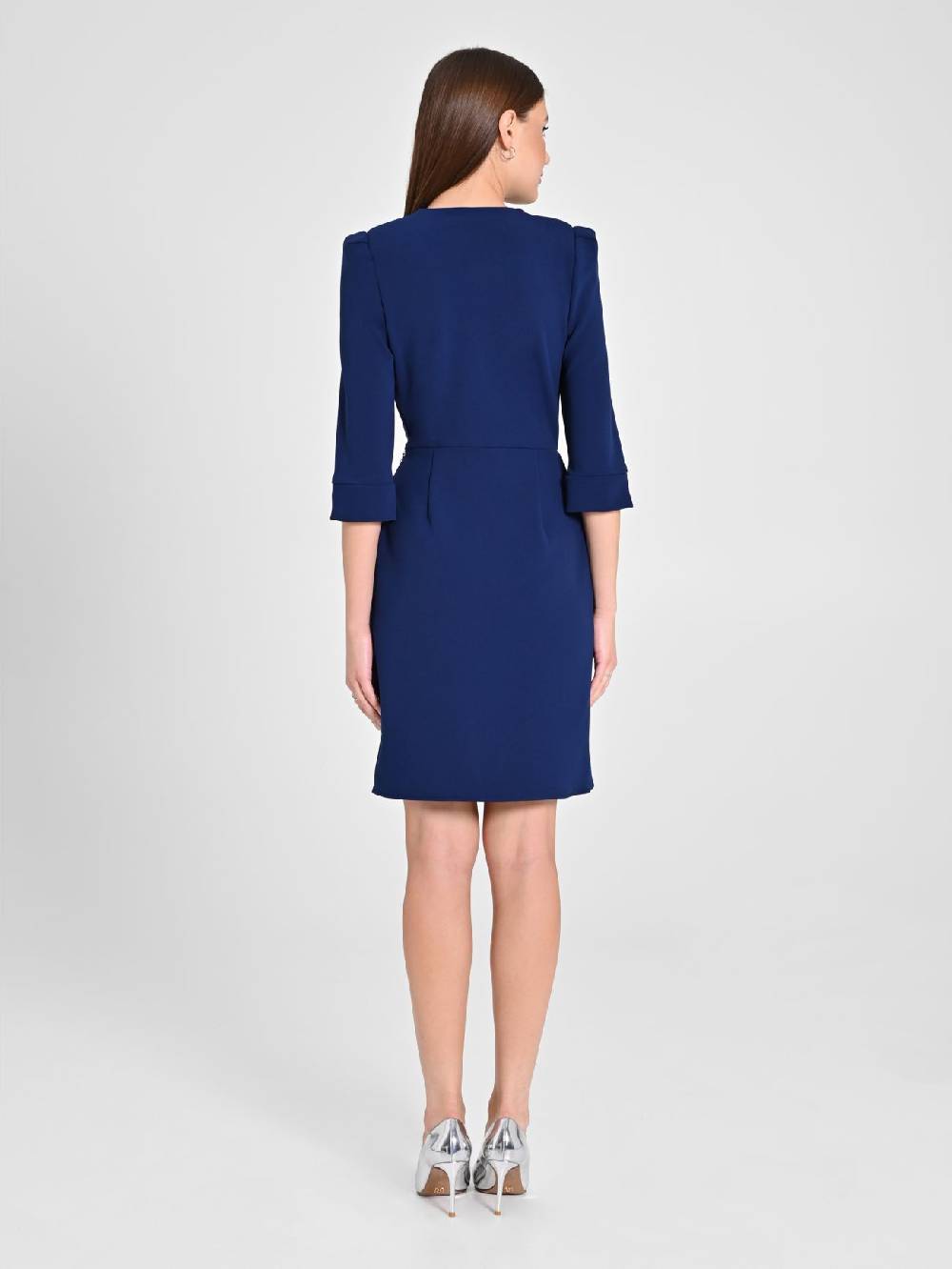 Rinascimento Abito Wrap Blu Saldi