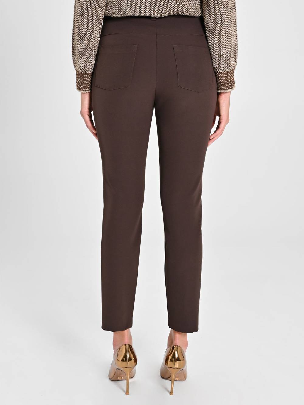 Rinascimento Pantaloni Skinny Marroni Vendite stagionali