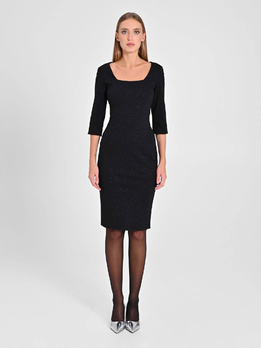 Rinascimento Tubino Glitter Nero Black Friday