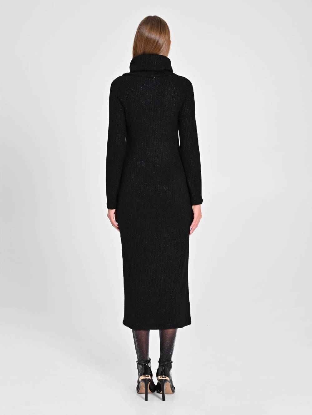 Rinascimento Abito Lurex Nero Offerta natalizia