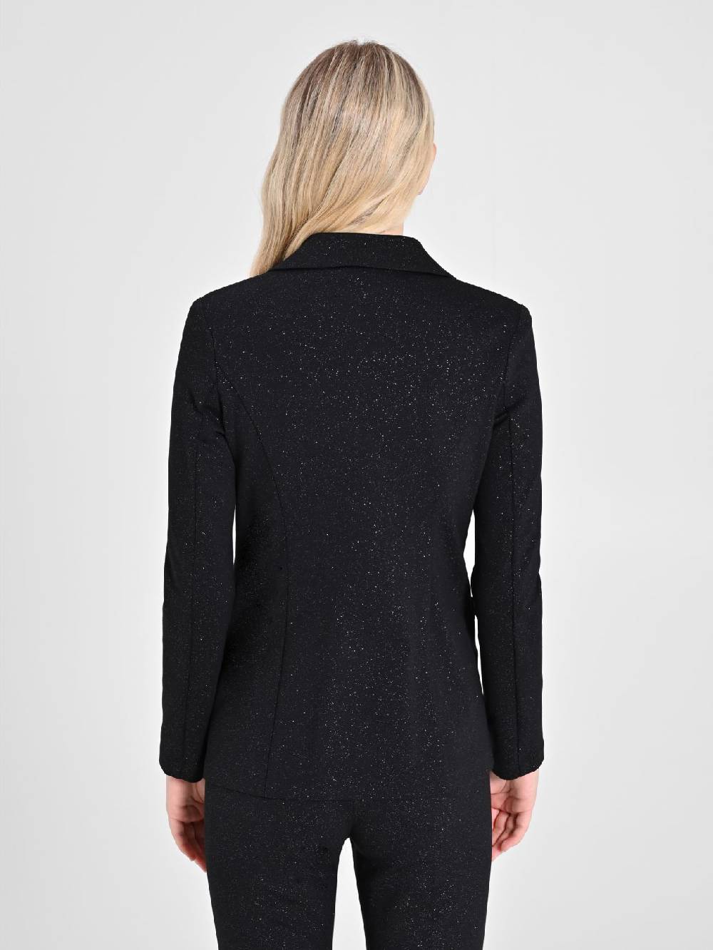 Rinascimento Giacca Glitter Nera Lightning offer