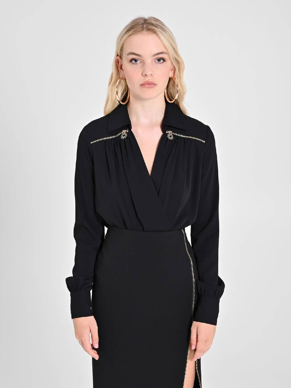 Rinascimento Blusa Body Nera Bestseller