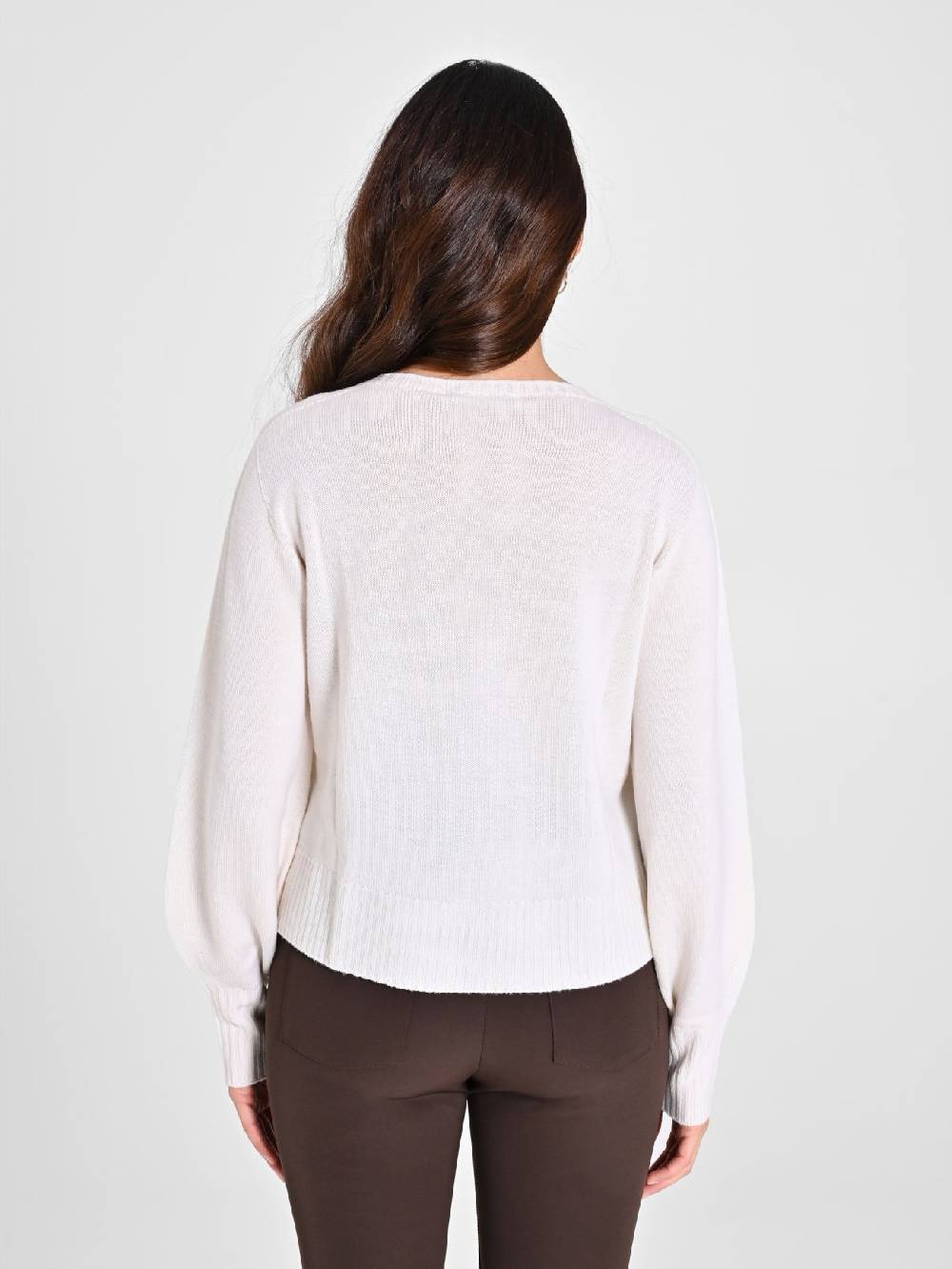 Rinascimento Maglioncino Lana Merino Extrafine Bianco Comprane uno, ottenene uno gratis