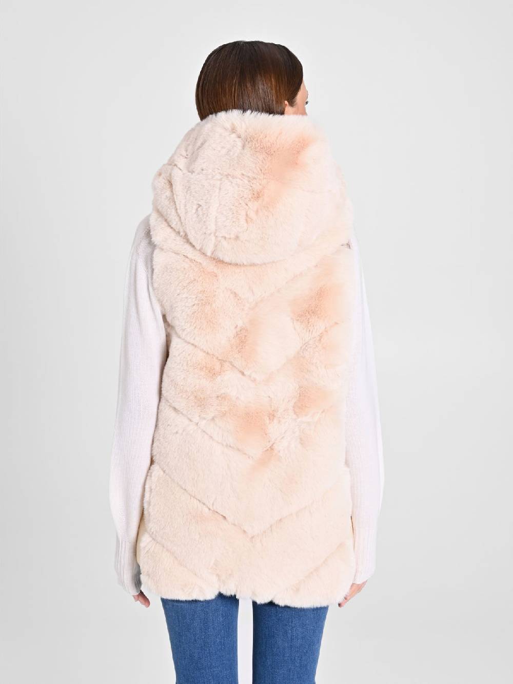 Rinascimento Gilet Piumino & Simil Pelliccia Beige ACQUISTA ORA