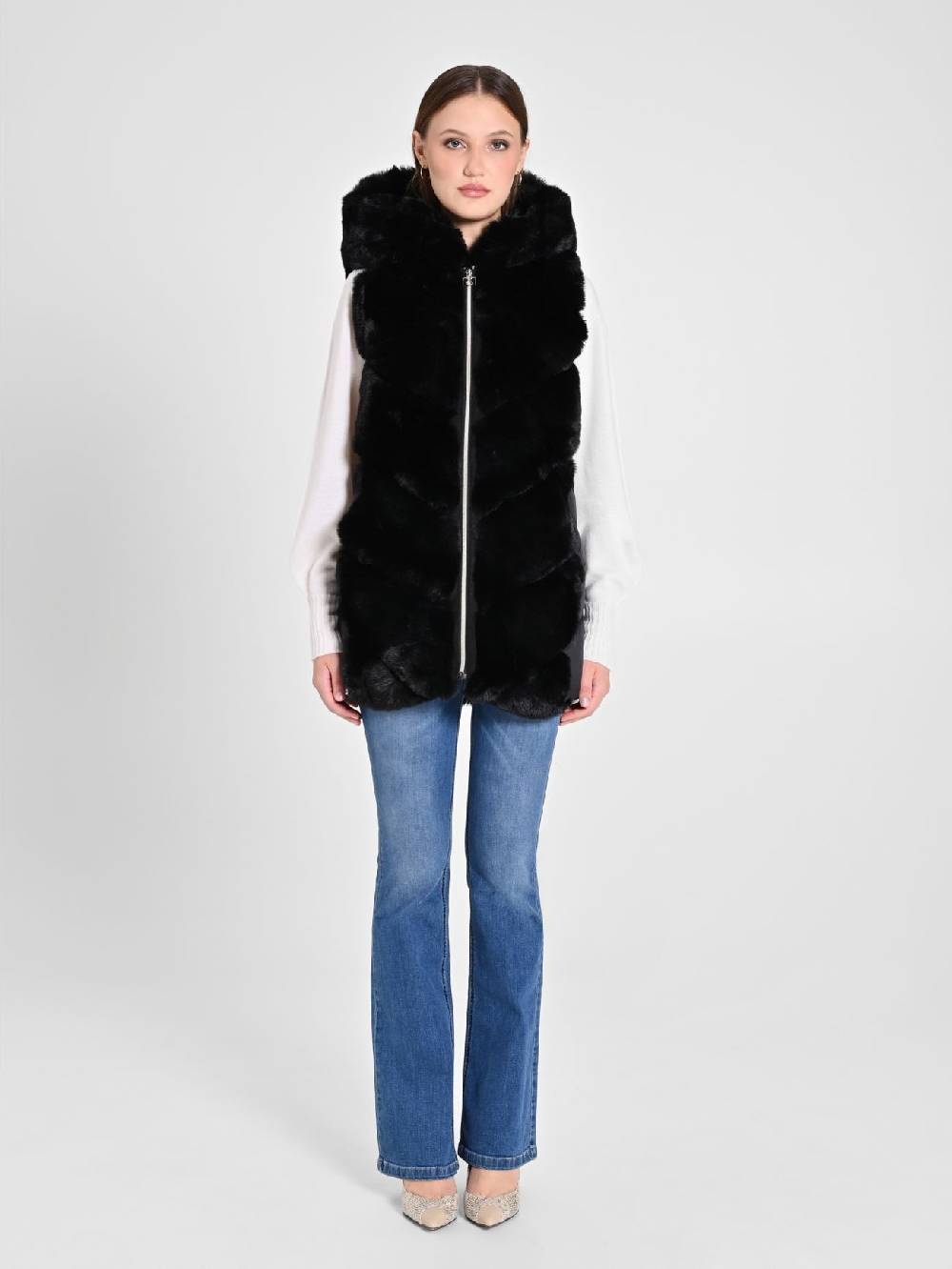 Rinascimento STYLE01FW24 CAPP GILET B001 Latest stili