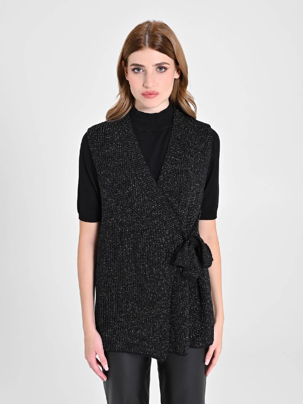 Rinascimento Gilet Fiocco Lurex Fino al 65% di sconto