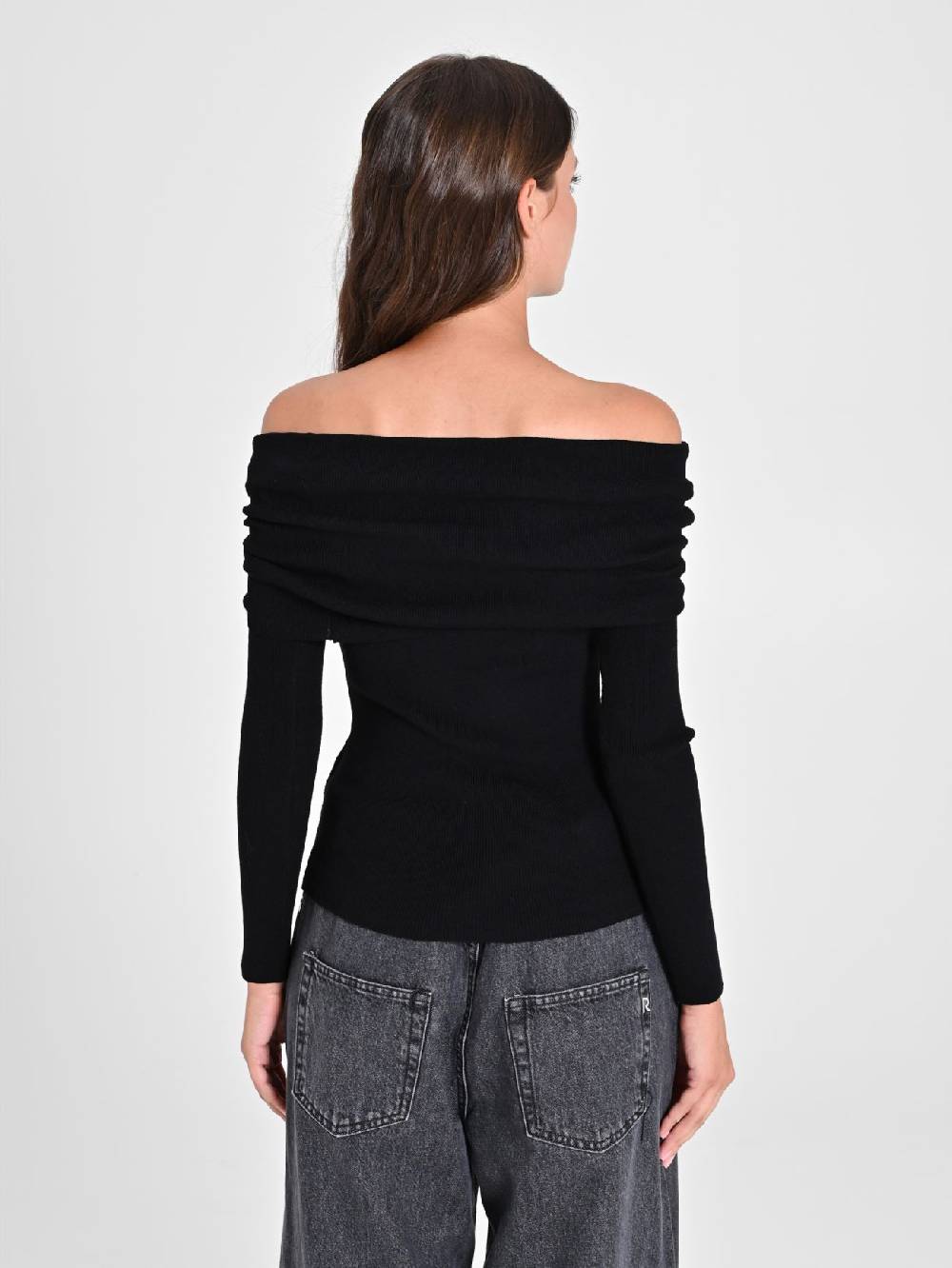 Rinascimento Maglia con Collo Rivoltato Only for today