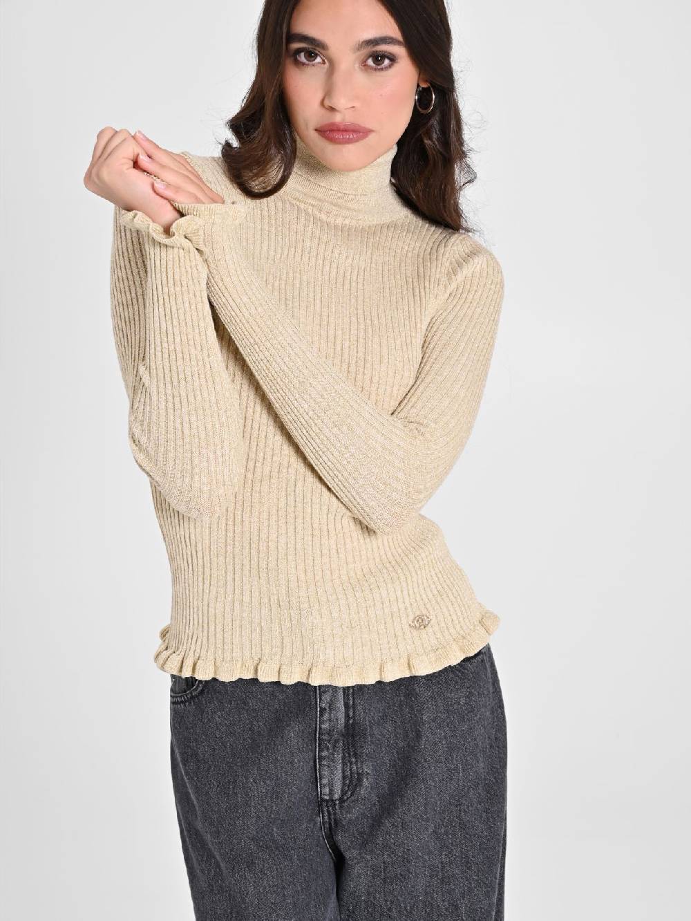 Rinascimento Maglioncino Oro Lurex Limitato a 3 giorni