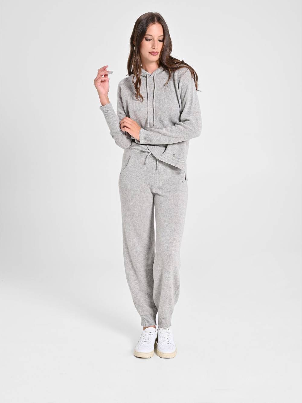 Rinascimento Joggers Misto Cachemire Donna Nuovo