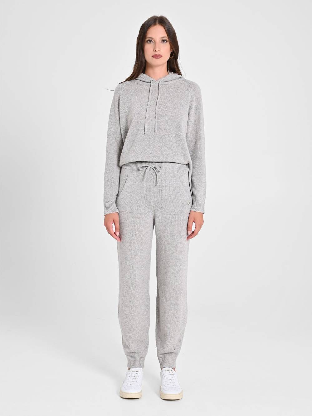 Rinascimento Joggers Misto Cachemire Donna Nuovo