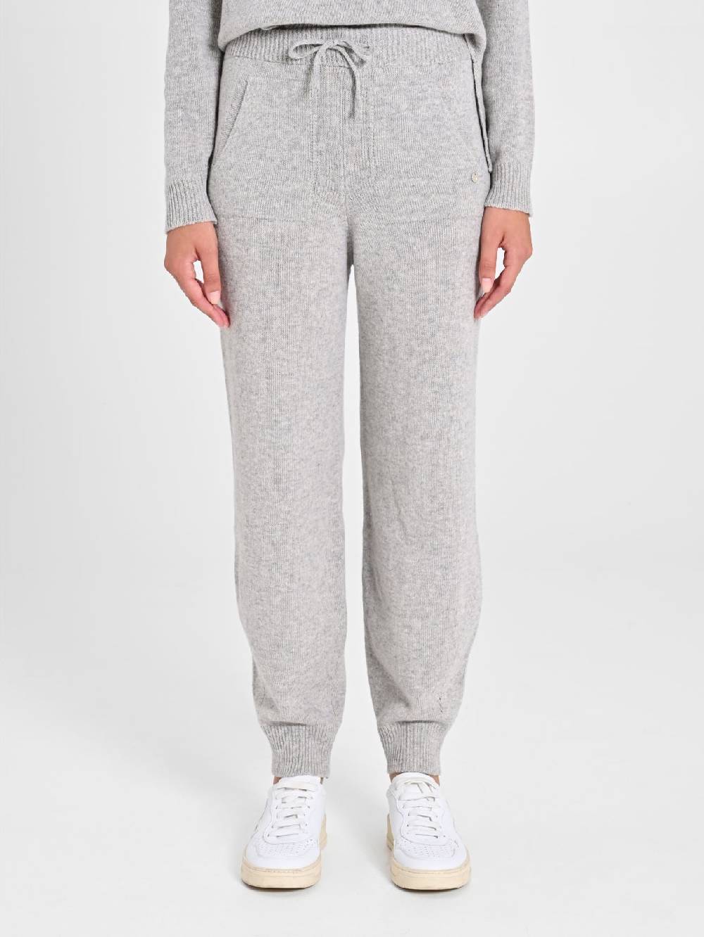Rinascimento Joggers Misto Cachemire Donna Nuovo