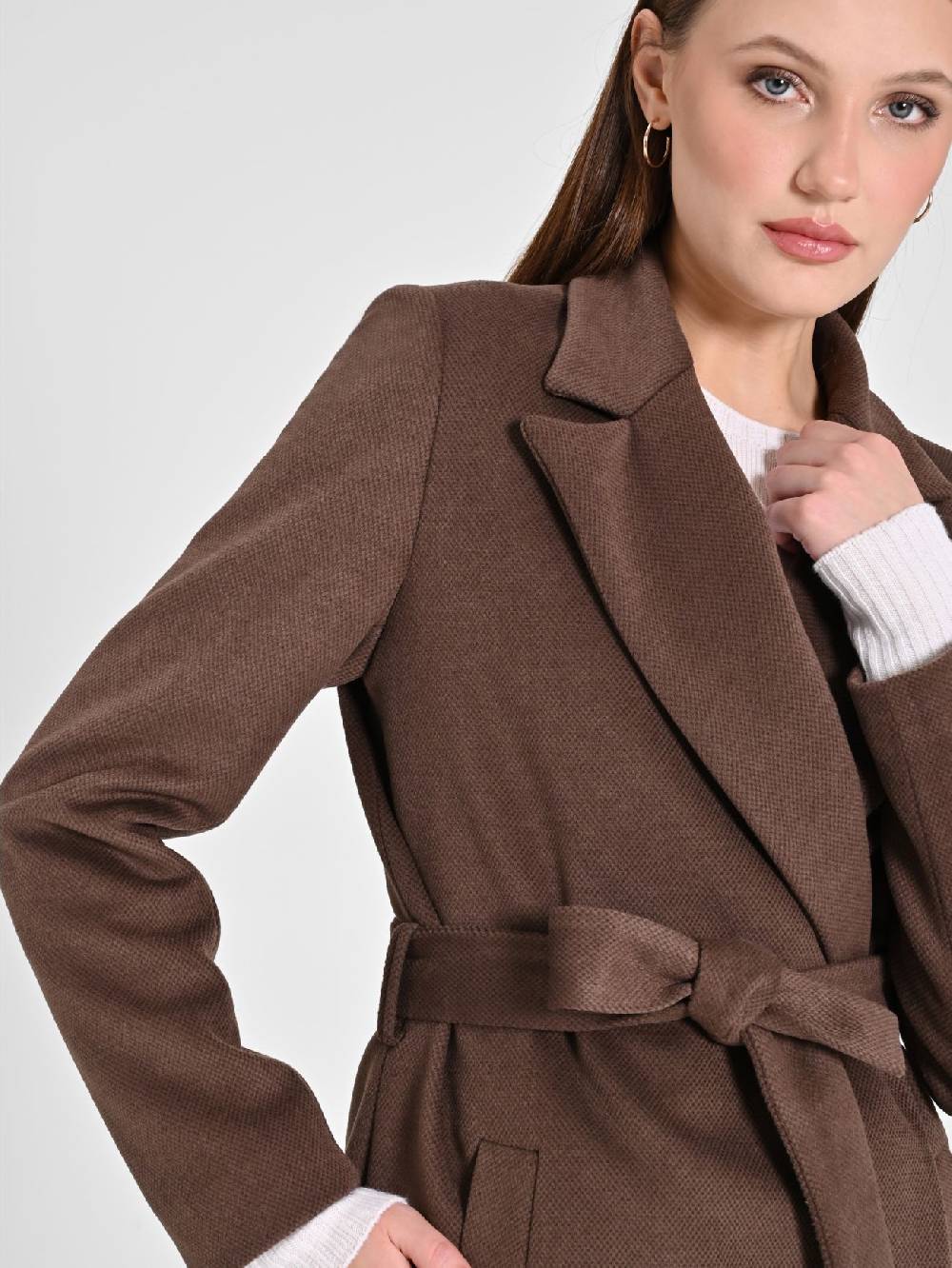 Rinascimento Cappotto Vestaglia Cioccolato Saldi