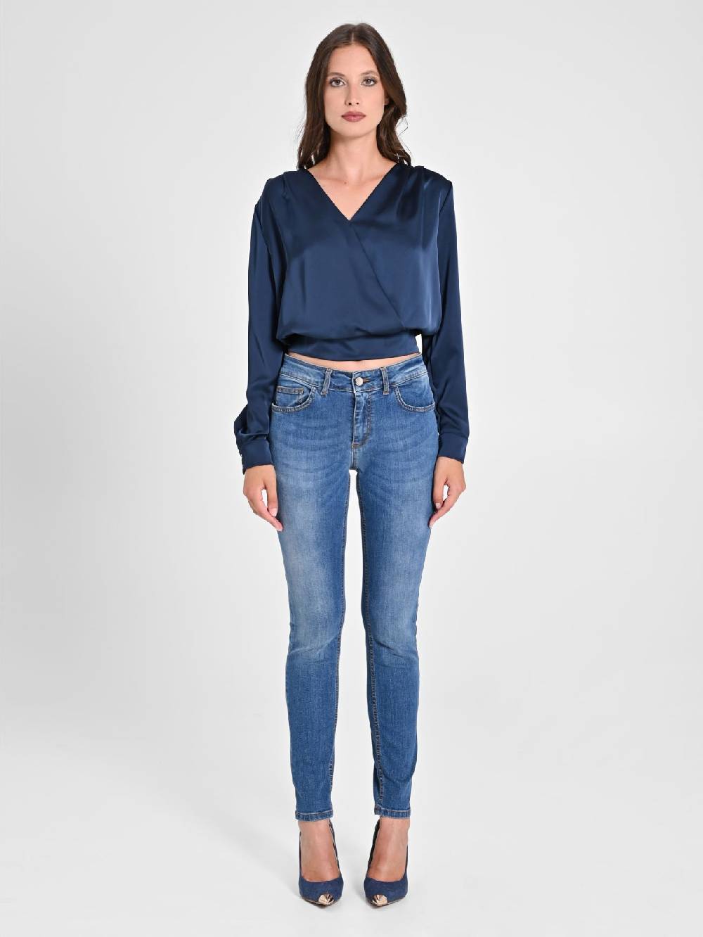 Rinascimento Jeans Skinny Vendita Economica