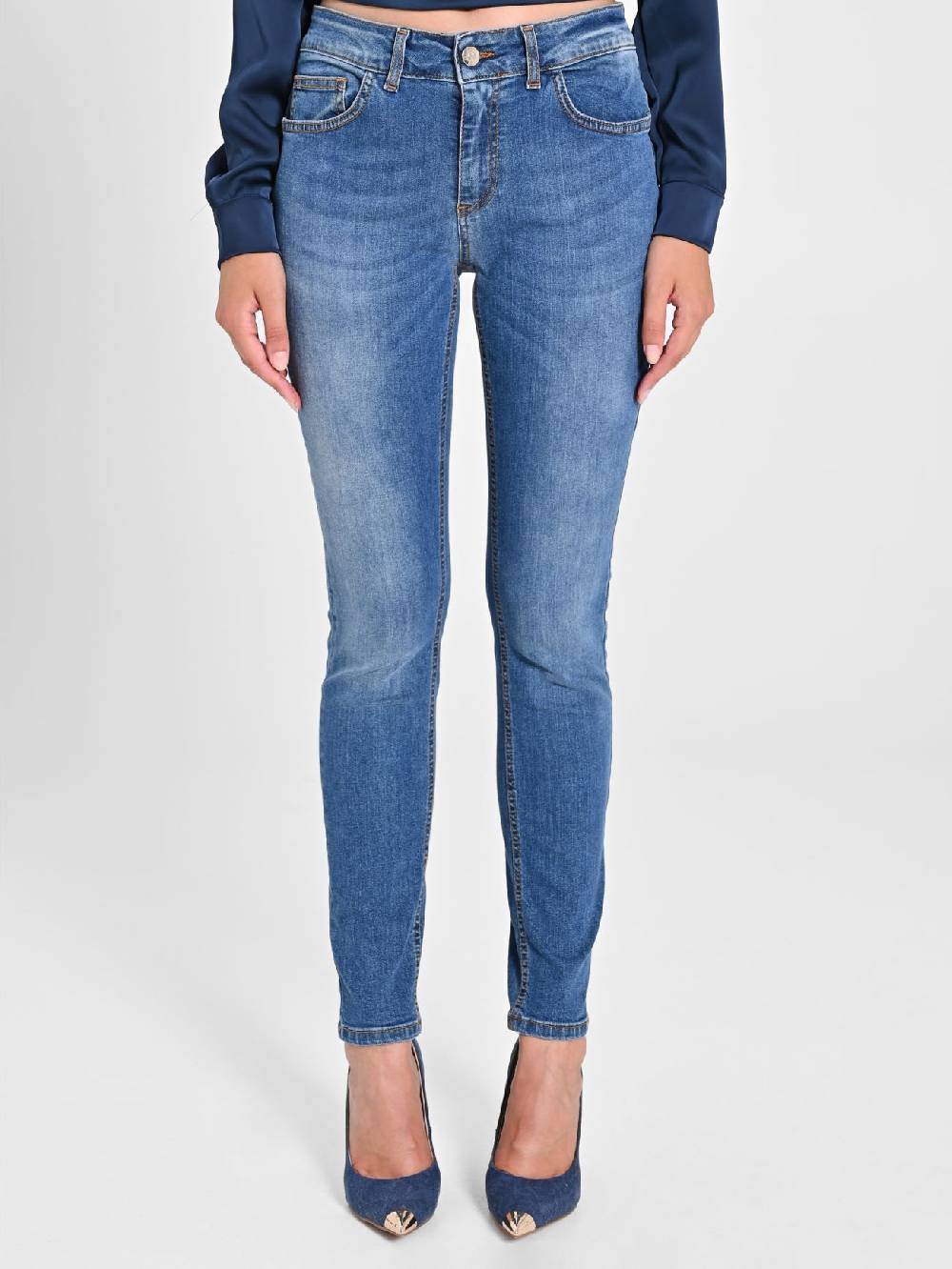 Rinascimento Jeans Skinny Vendita Economica