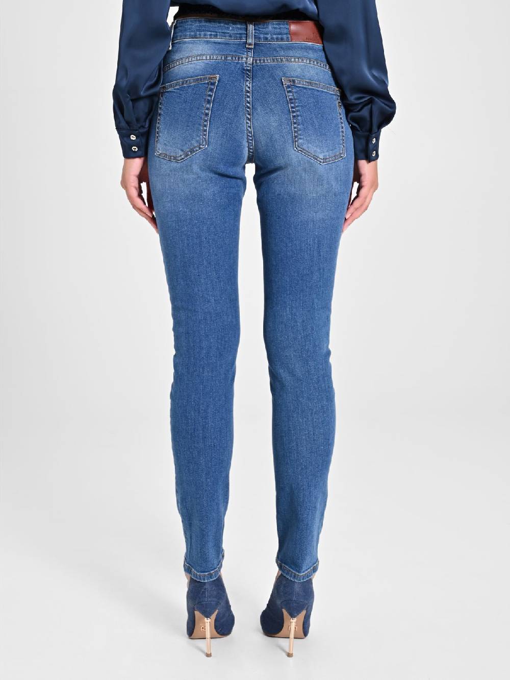 Rinascimento Jeans Skinny Vendita Economica