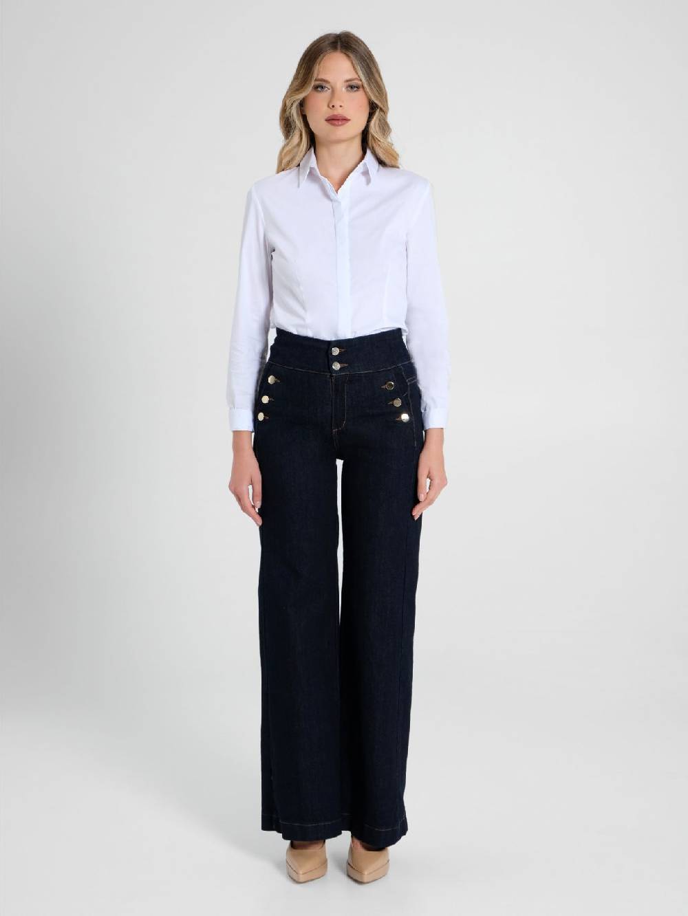 Rinascimento Jeans Palazzo Marinière I Più Venduti