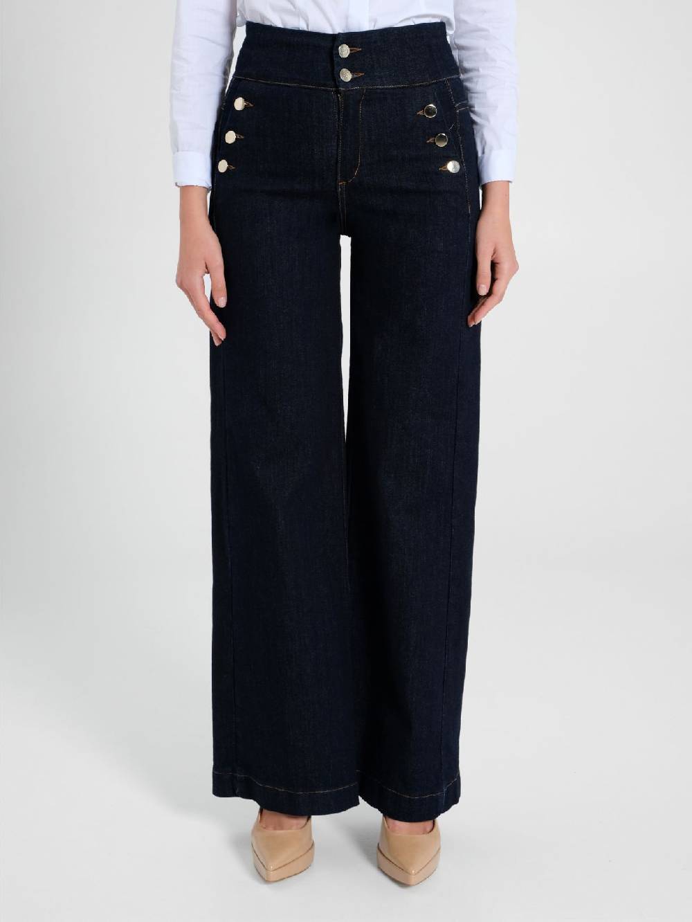 Rinascimento Jeans Palazzo Marinière I Più Venduti