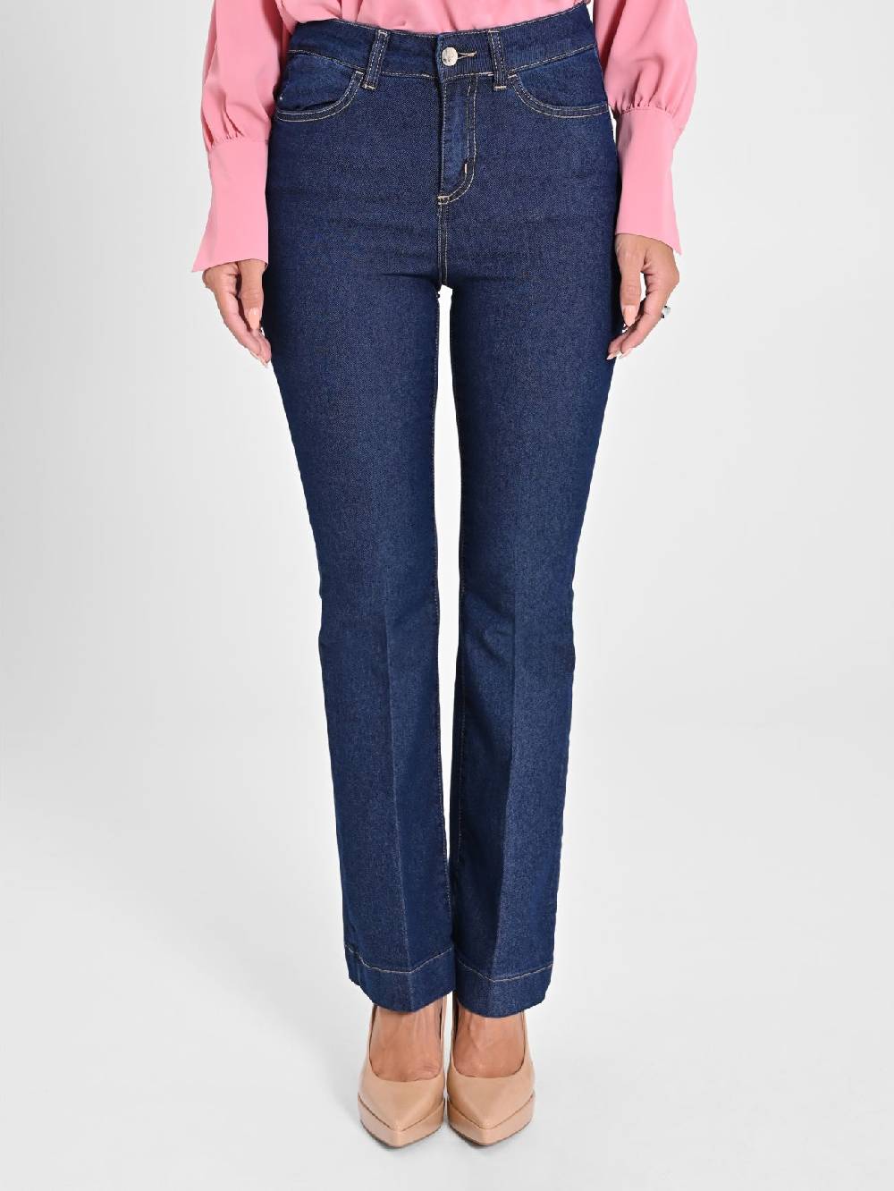 Rinascimento Jeans Flared In Saldo