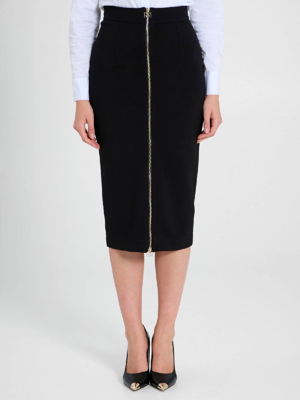 Rinascimento Gonna Tubino con Zip Donna Vendita calda