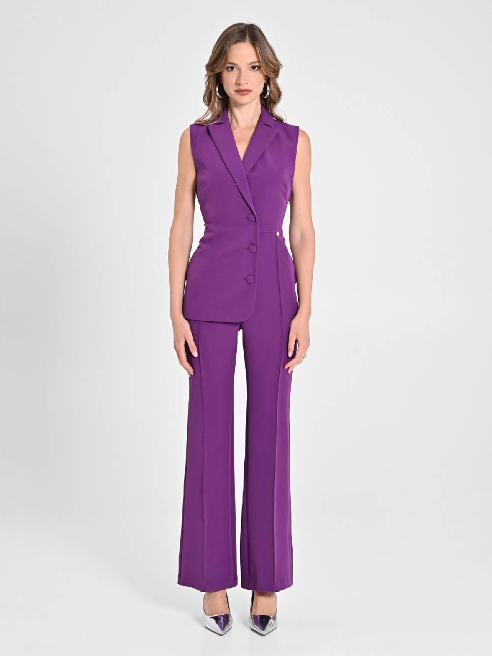 Rinascimento Tuta Viola con Revers Latest stili