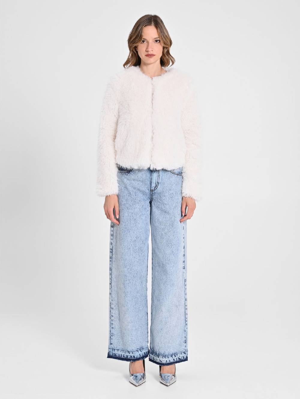 Rinascimento Cappotto Faux Fur In vendita
