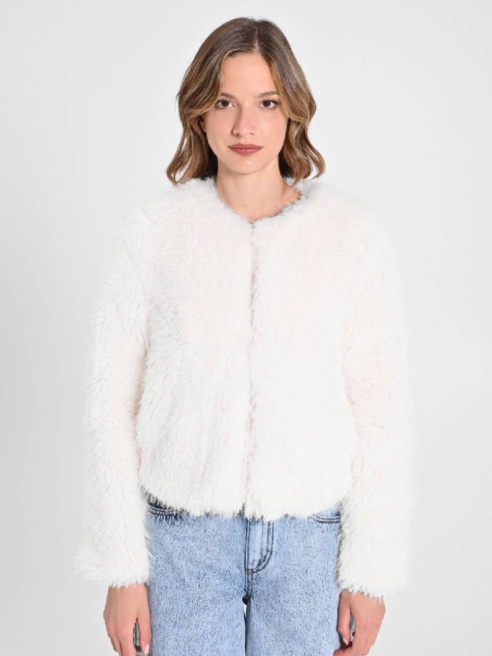 Rinascimento Cappotto Faux Fur In vendita