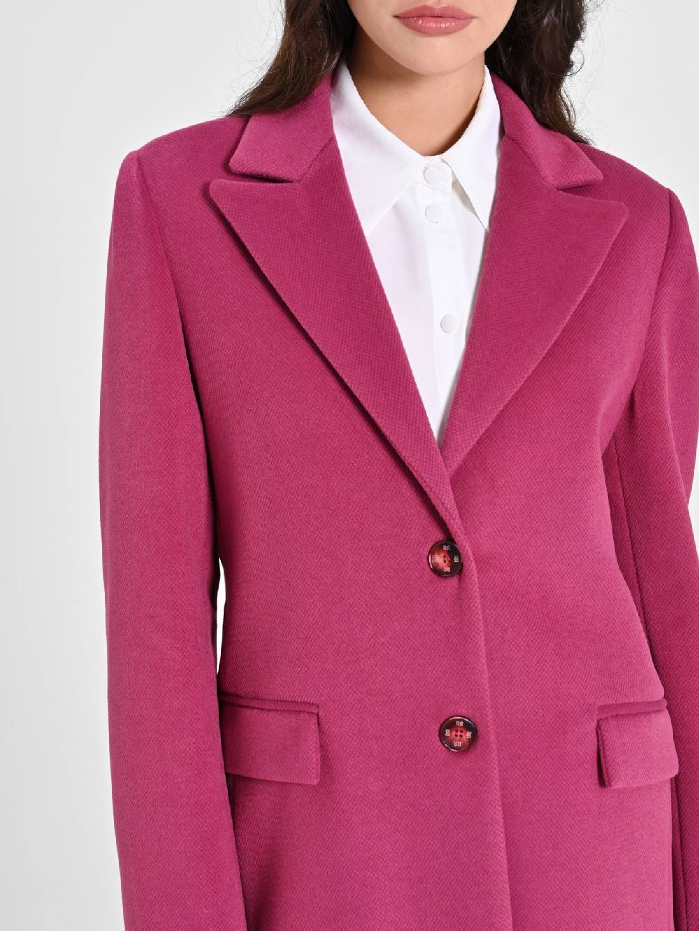 Rinascimento Cappotto Medio Bordeaux Shopping Online