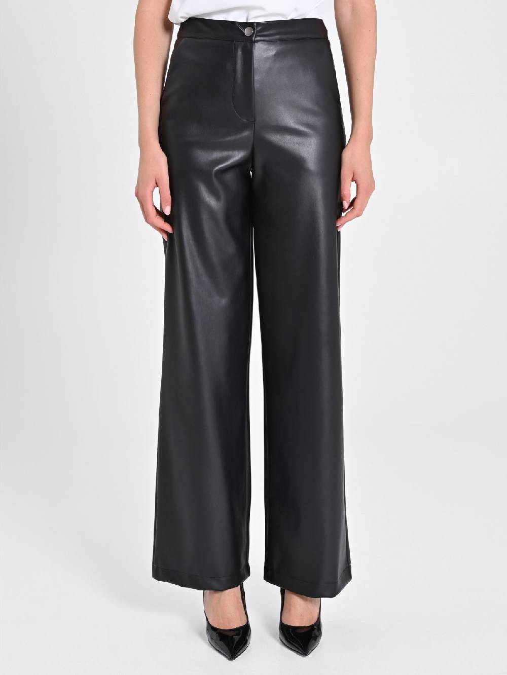 Rinascimento Pantaloni in simil pelle Sottocosto