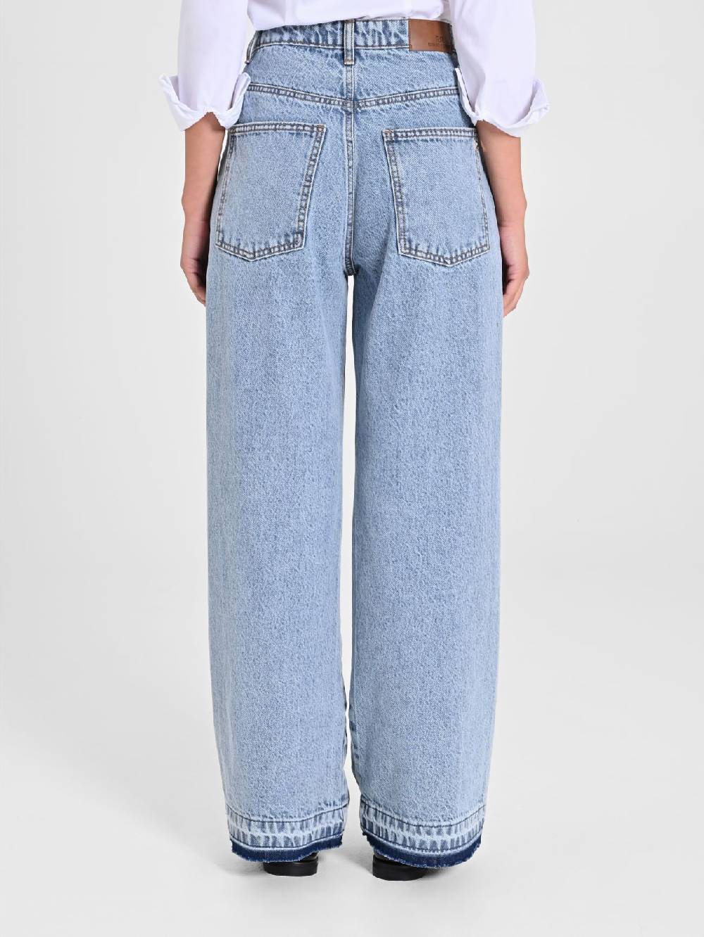 Rinascimento Jeans Chiari Wide Leg Vendite Flash