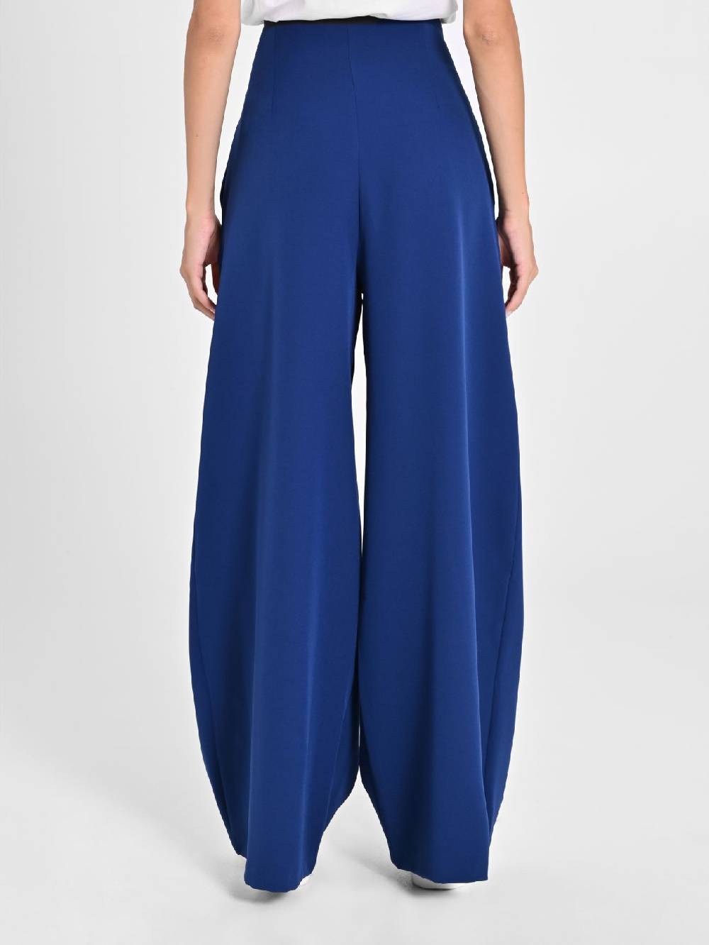 Rinascimento Pantaloni Wide Leg Blu Navy Grande vendita