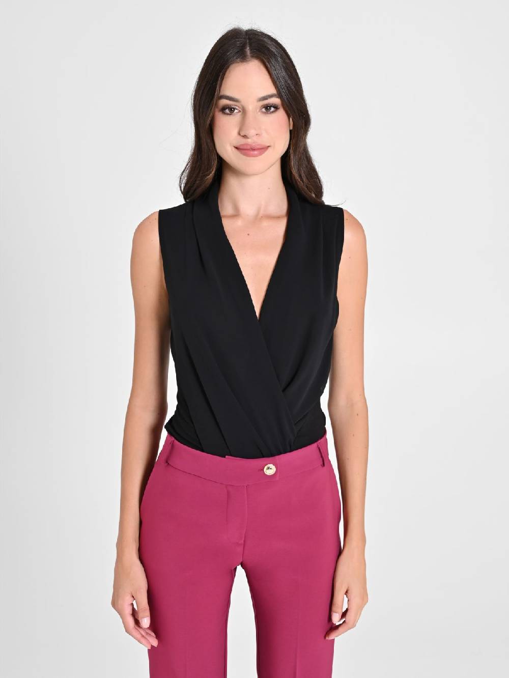 Rinascimento Body in Georgette Black Friday
