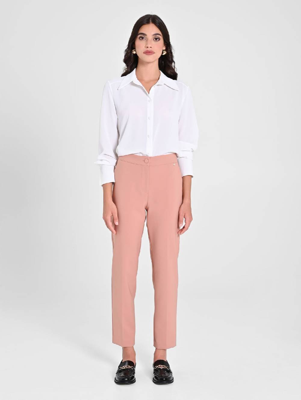 Rinascimento Pantaloni Straight Rosa Cyber Monday