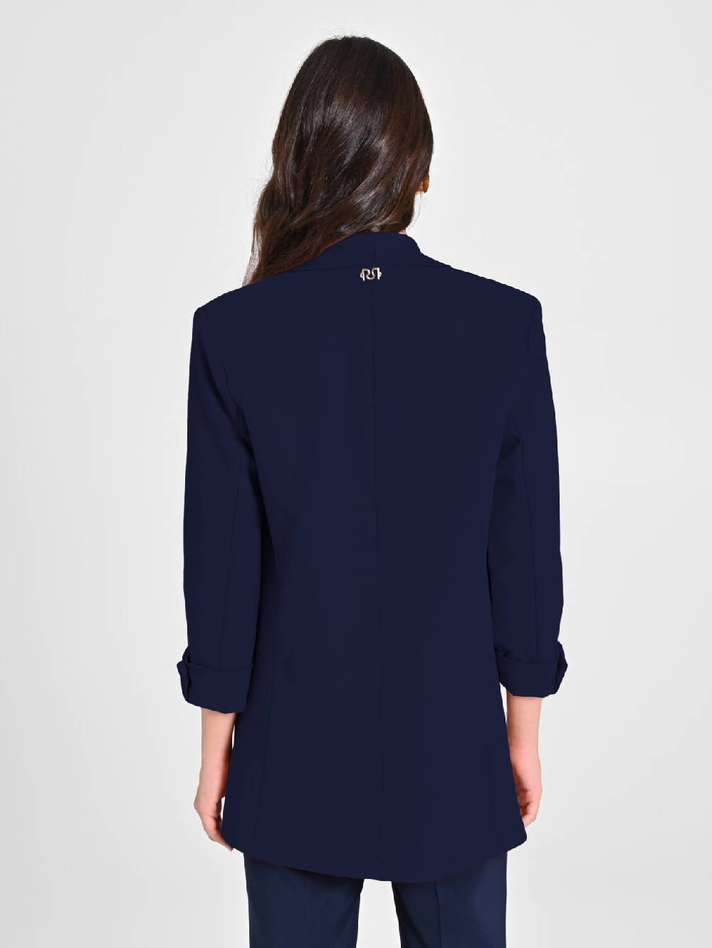 Rinascimento Giacca Aperta Blu Navy Offerta San Valentino