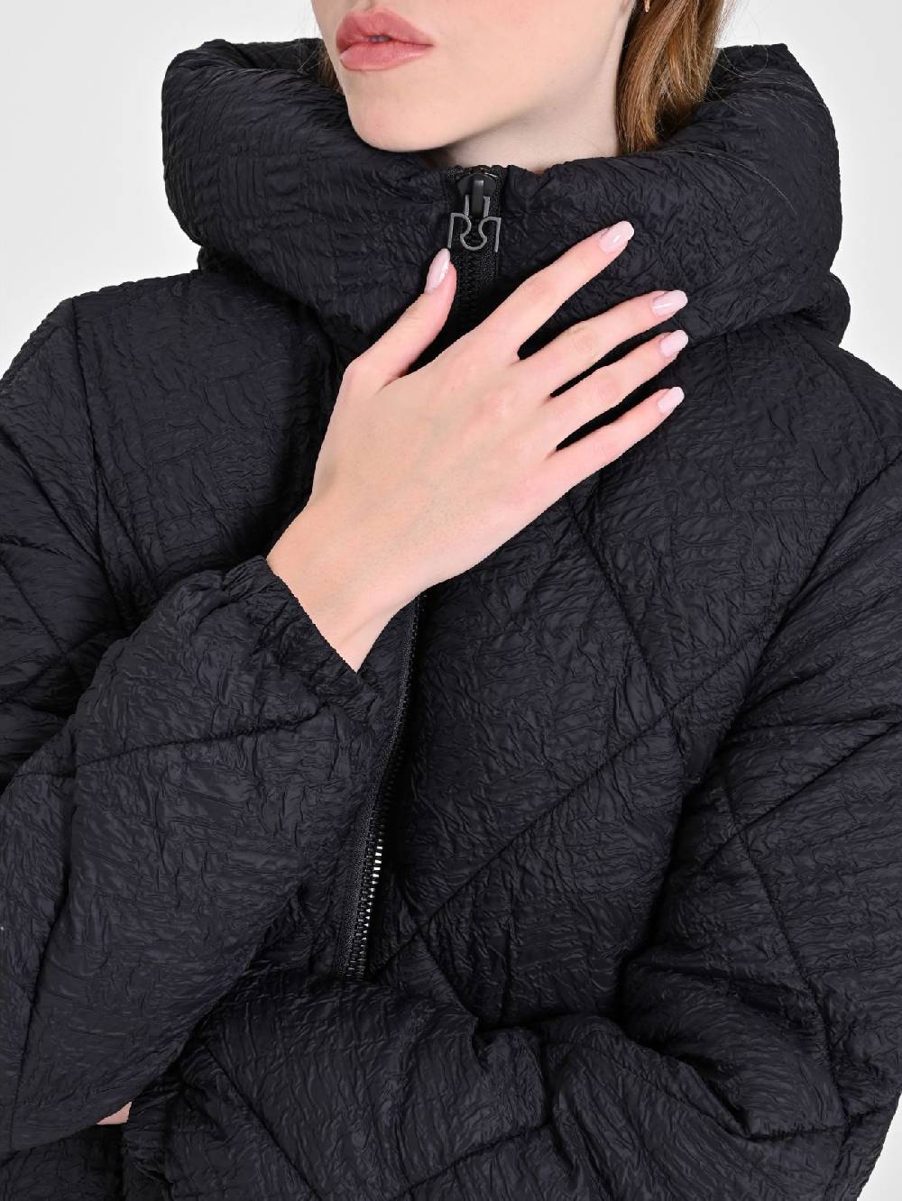 Rinascimento Piumino Nero Ovetto Grandi sconti