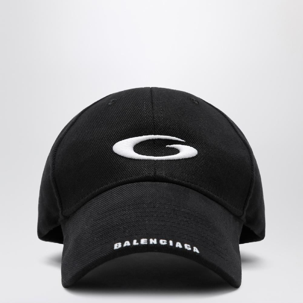 ﻿Balenciaga Cappello da baseball nero Loop Sports Icon Saldi Di Fabbrica