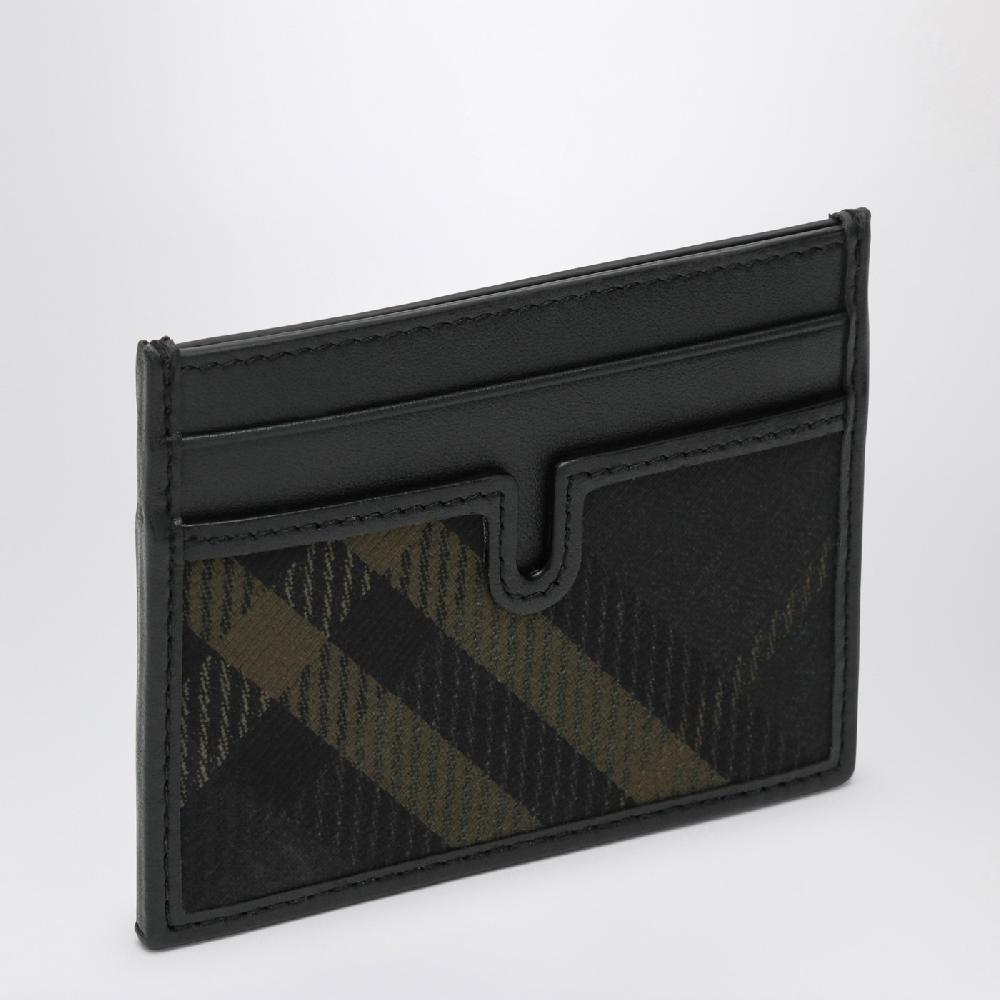 Burberry Portacarte nero motivo Check
