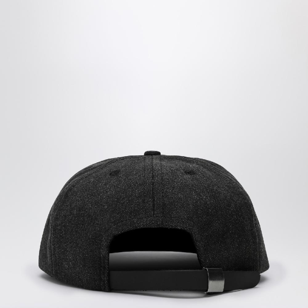 Brain Dead Cappello baseball nero in twill Pezzi Unici
