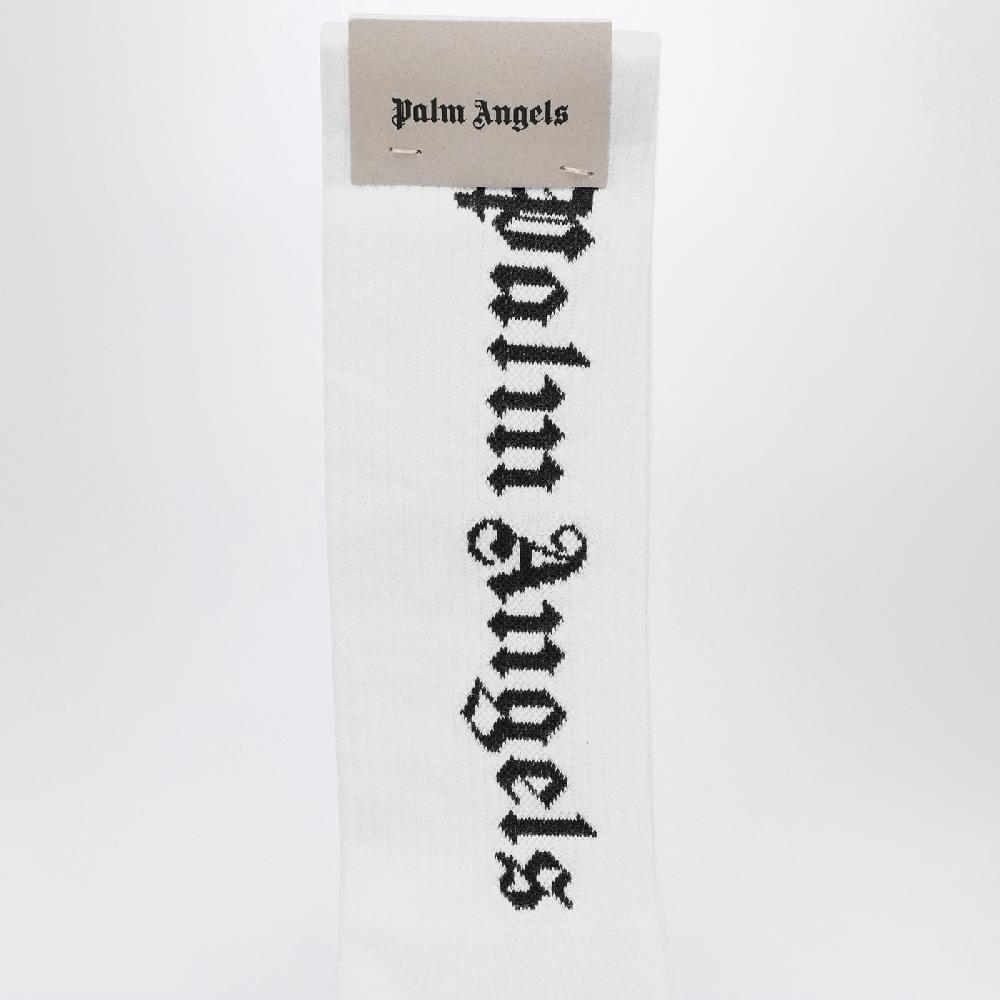 Palm Angels Calze bianche con logo Consegna Veloce