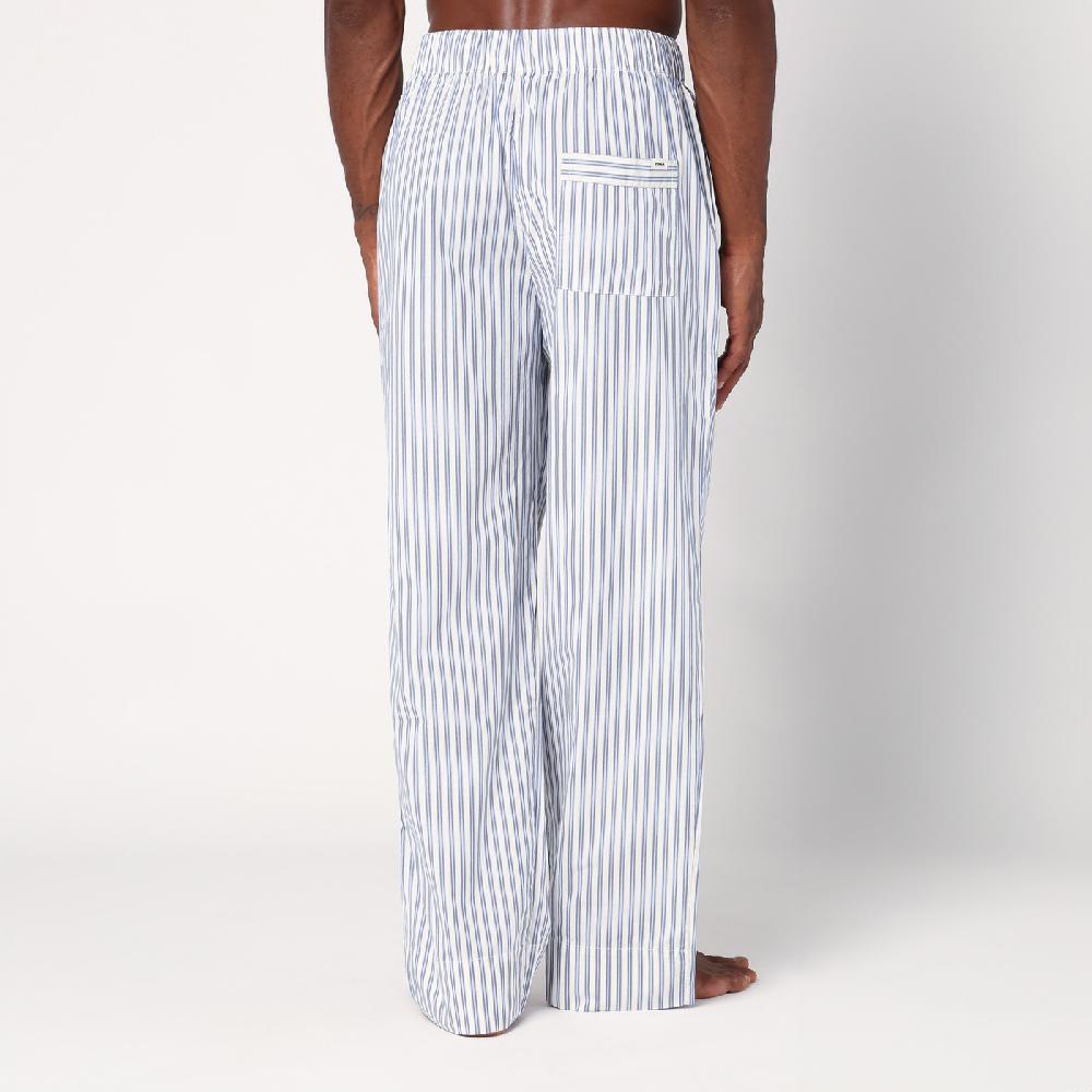 Tekla Pantalone pigiama bianco a righe Shopping Online