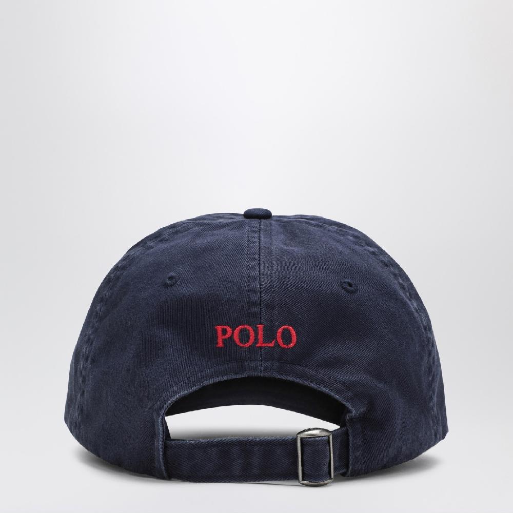 Polo Ralph Lauren Cappello da baseball blu navy con logo Economico