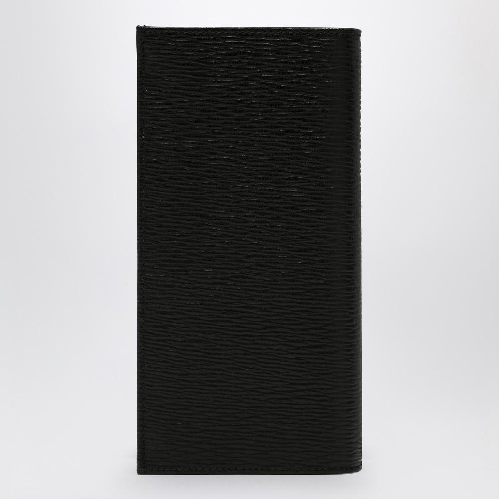 Ferragamo Portafoglio organizer Gancini nero/rosso Vendita Calda