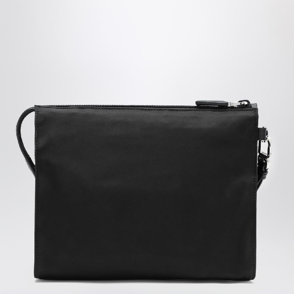 Prada Pouch nera in Re-Nylon Vendita Economica