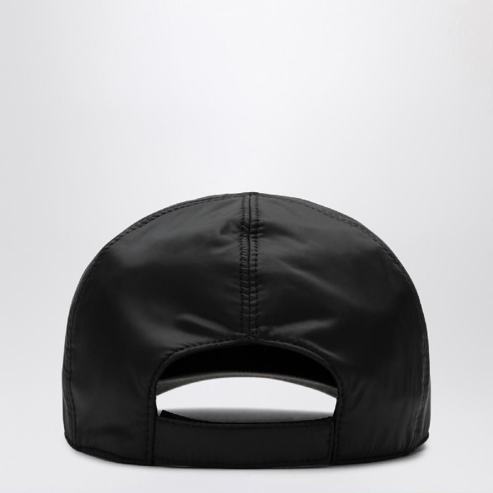 Rick Owens Baseball cap nero in nylon I Più Venduti