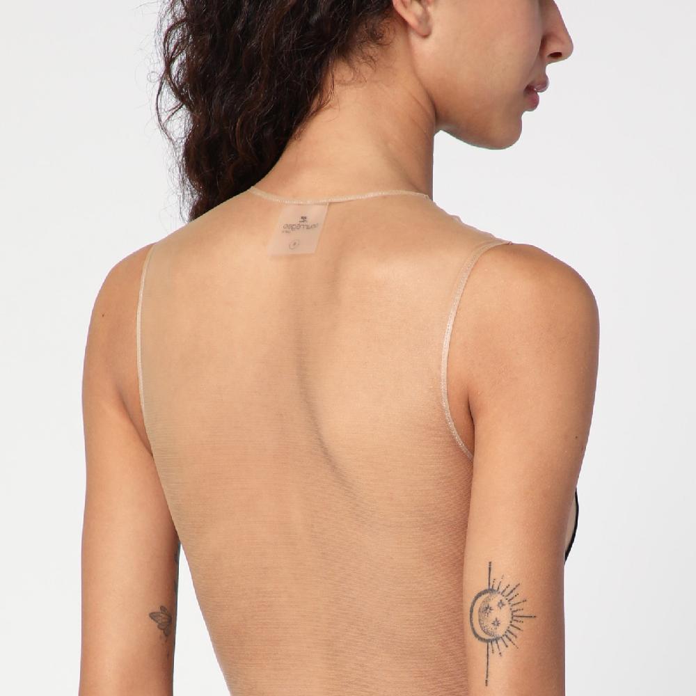 Courru00e8ges Body Illusione sabbia/nero Italy