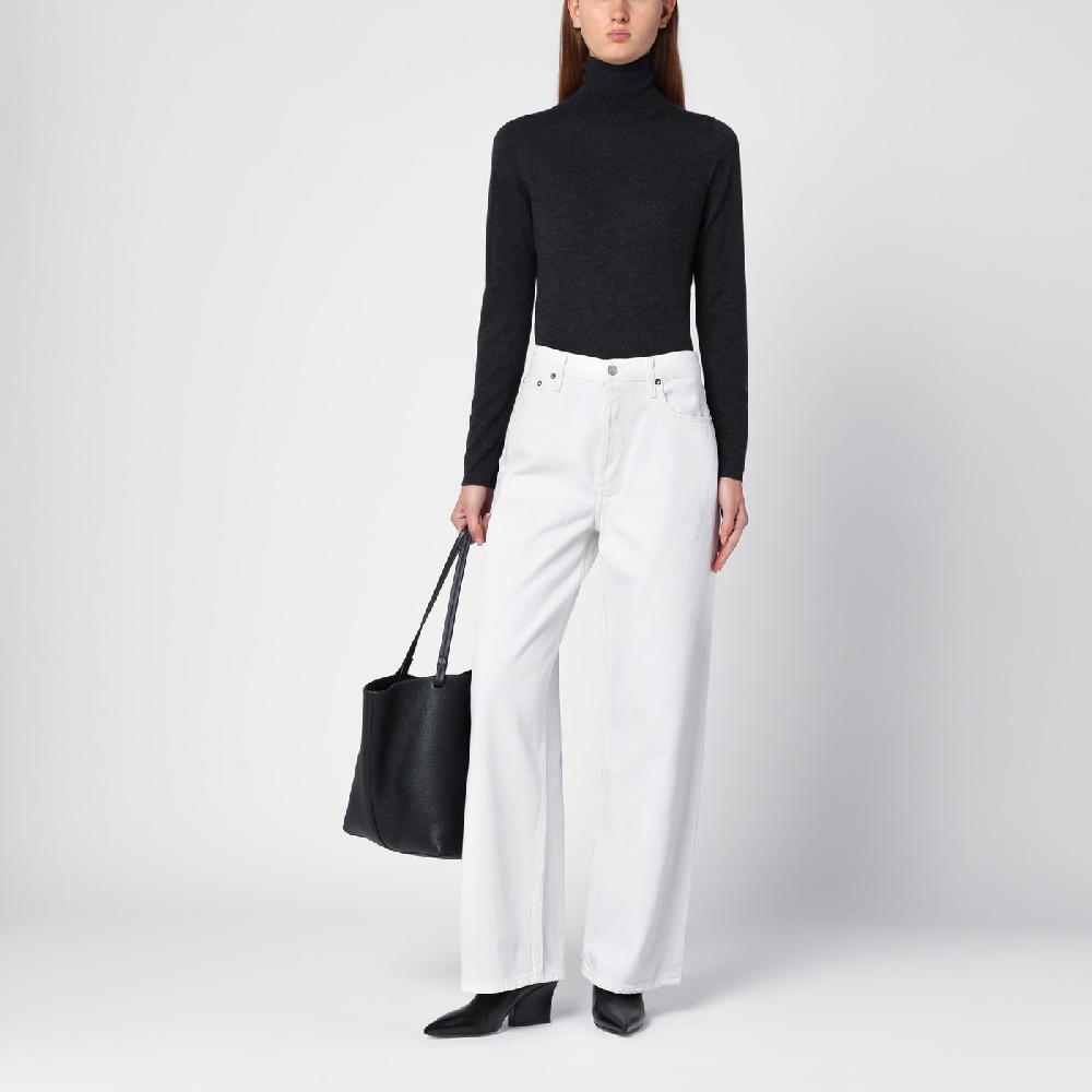 AGOLDE Jeans Low Slung Baggy 30.5 bianco Qualità Garantita