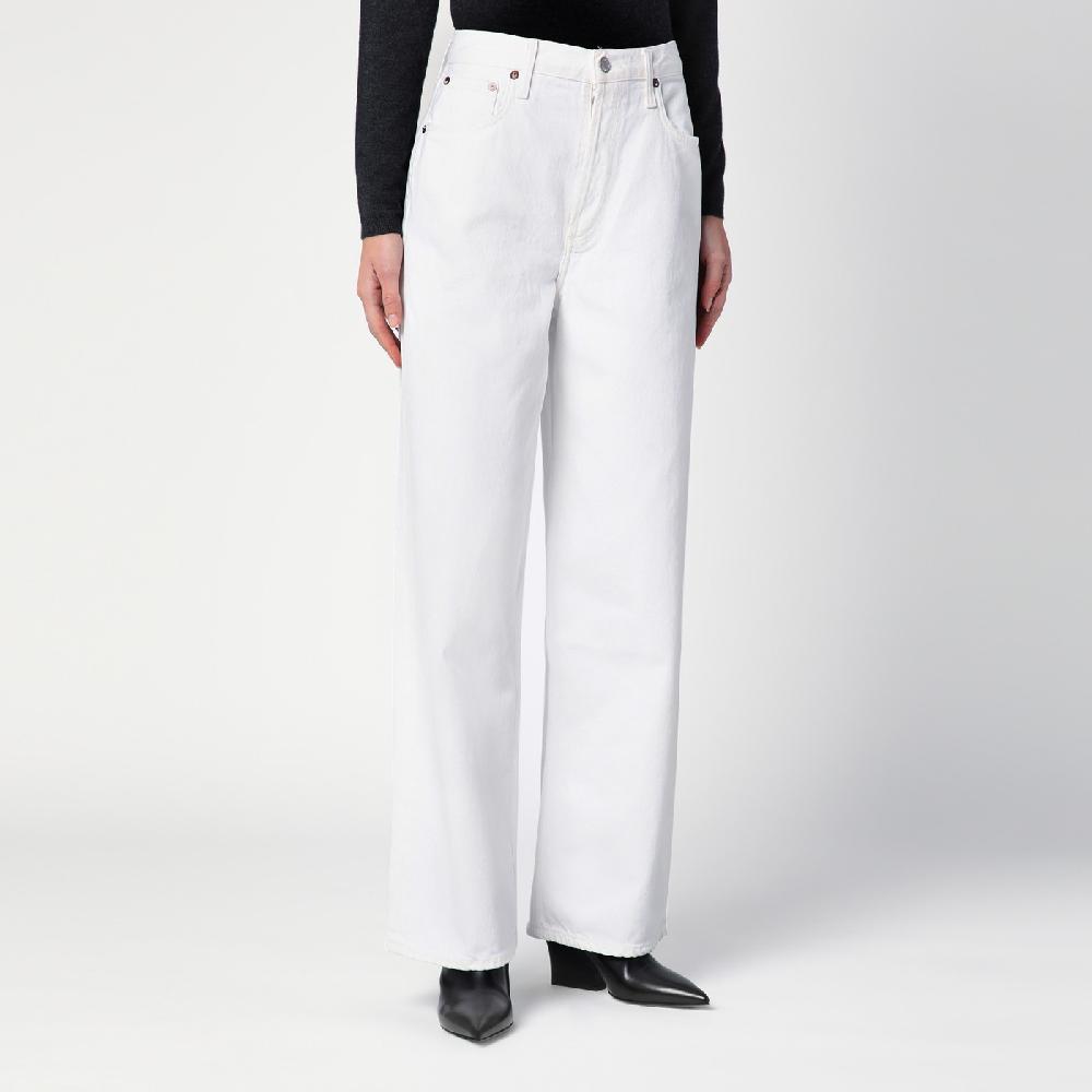AGOLDE Jeans Low Slung Baggy 30.5 bianco Qualità Garantita