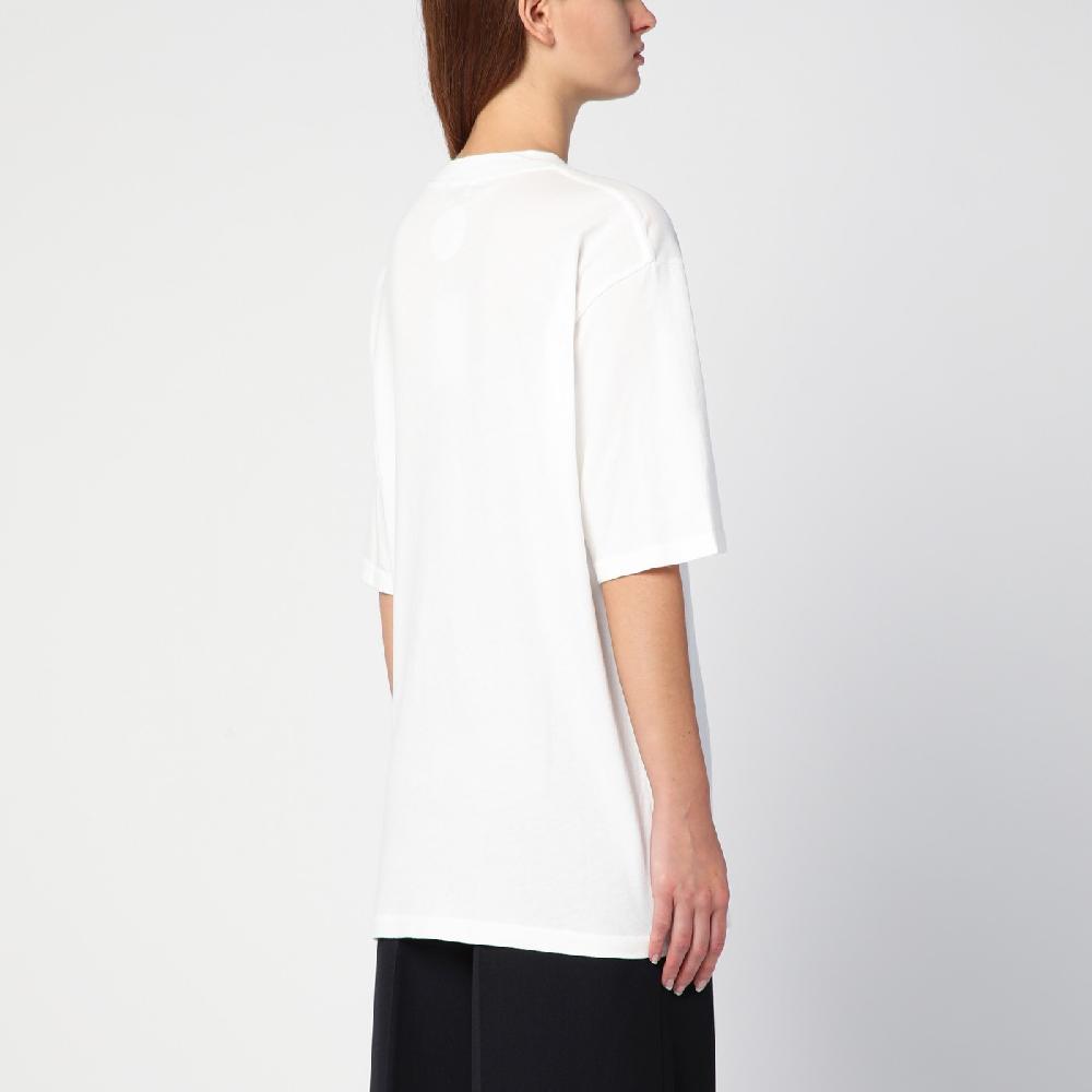 ANINE BING T-shirt over New York avorio Negozi Online