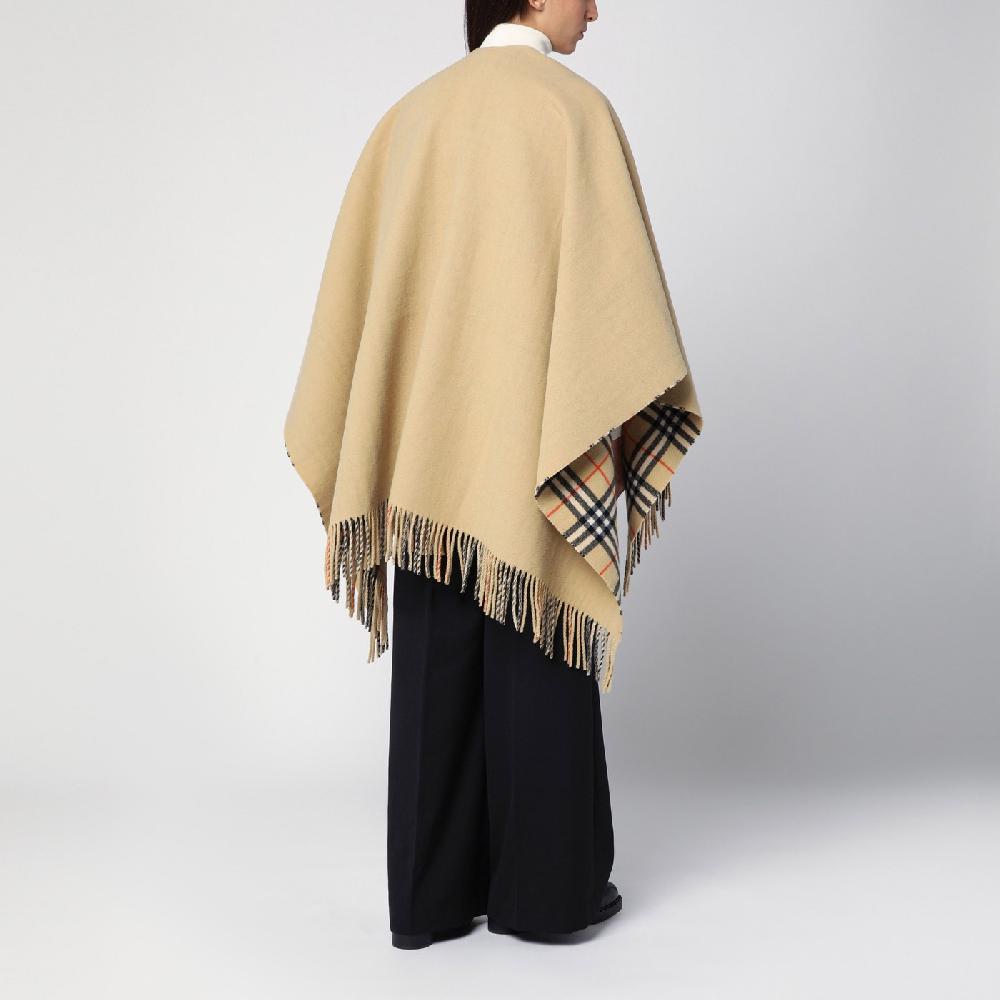 Burberry Mantella motivo Check in lana Affare Del Giorno