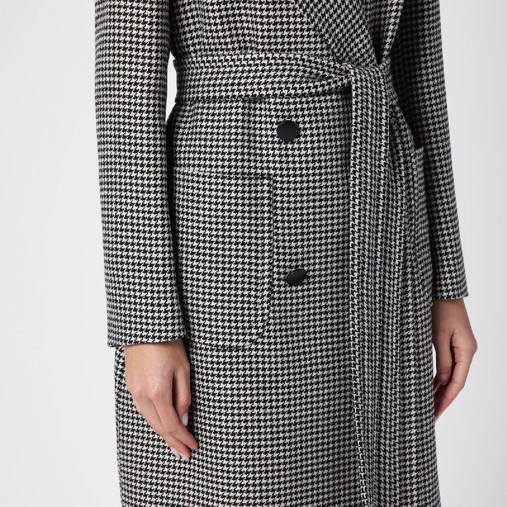 Tagliatore Cappotto doppiopetto in pied de poule Outlet