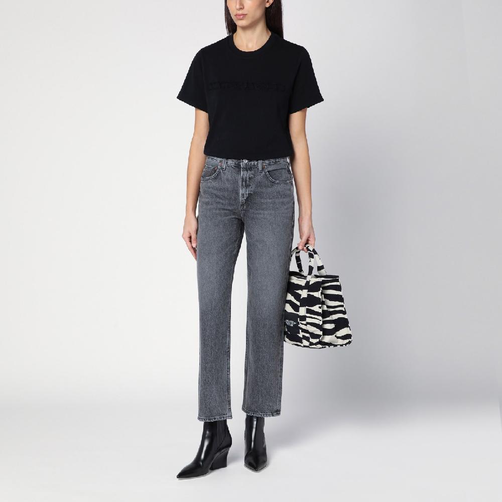 AGOLDE Jeans Valen grigio slavato in denim rigenerato Hotsell